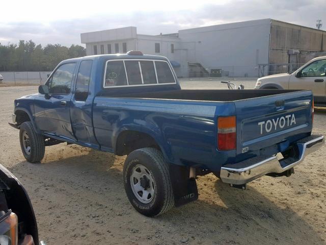 JT4VN13D5R5148768 - 1994 TOYOTA PICKUP 1/2 BLUE photo 3