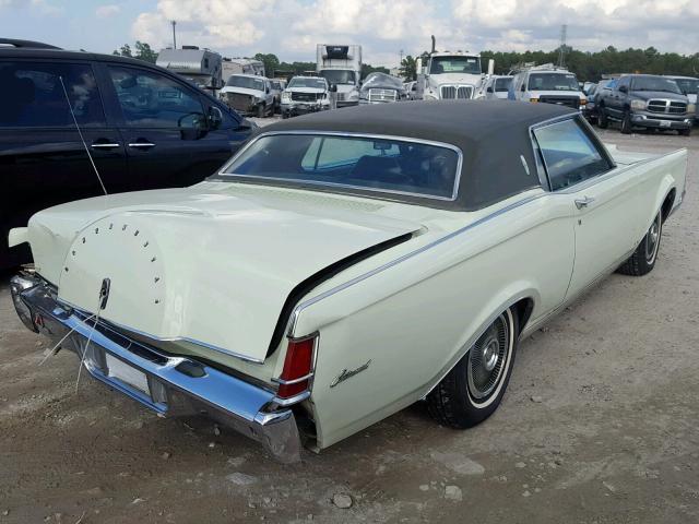 0Y89A849900 - 1970 LINCOLN MARK III WHITE photo 4