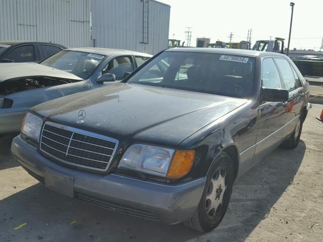 WDBGA43E0PA103819 - 1993 MERCEDES-BENZ 400 SEL BLACK photo 2