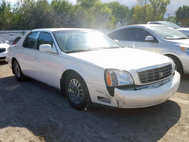 1G6KE54Y25U162240 - 2005 CADILLAC DEVILLE DH WHITE photo 1