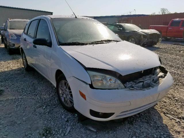 1FAFP37N67W264572 - 2007 FORD FOCUS ZX5 WHITE photo 1