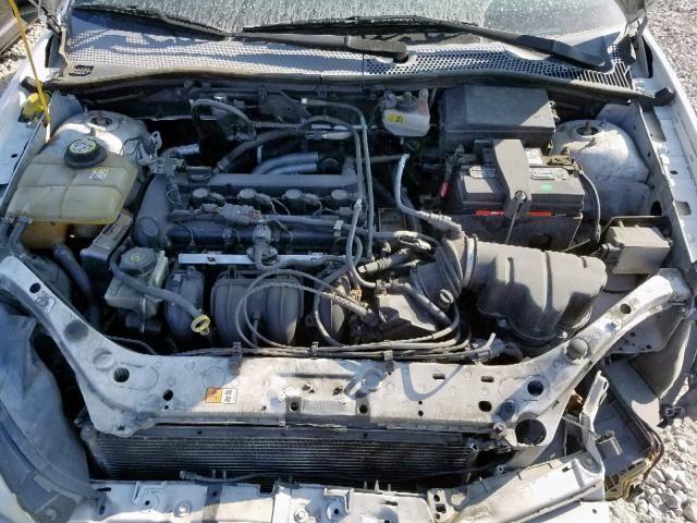 1FAFP37N67W264572 - 2007 FORD FOCUS ZX5 WHITE photo 7