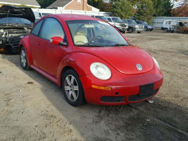 3VWPG31C36M408175 - 2006 VOLKSWAGEN NEW BEETLE RED photo 1