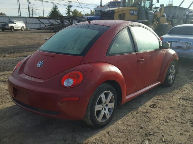 3VWPG31C36M408175 - 2006 VOLKSWAGEN NEW BEETLE RED photo 4