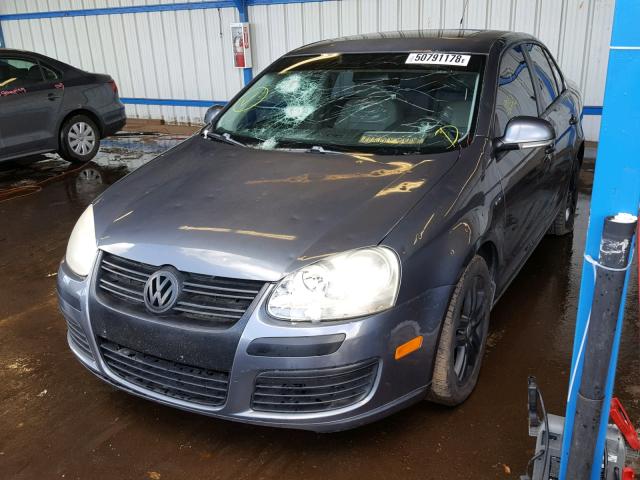 3VWEF71K47M064852 - 2007 VOLKSWAGEN JETTA WOLF GRAY photo 2