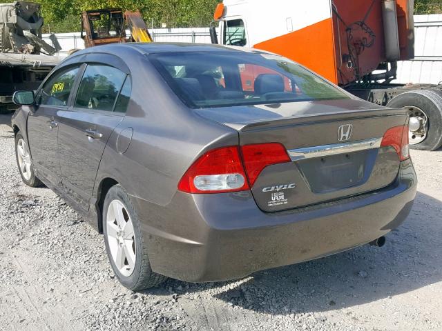 19XFA1F69AE014609 - 2010 HONDA CIVIC LX-S Grafit foto 3