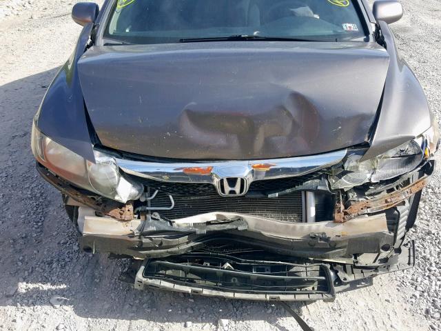 19XFA1F69AE014609 - 2010 HONDA CIVIC LX-S Grafit foto 7