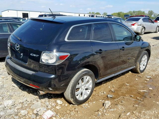 JM3ER293370158354 - 2007 MAZDA CX-7 BLACK photo 4