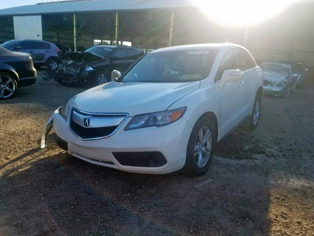 5J8TB3H33DL014035 - 2013 ACURA RDX WHITE photo 2