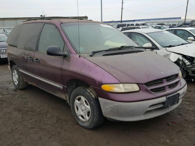 2B4FP2535WR686486 - 1998 DODGE CARAVAN PURPLE photo 1