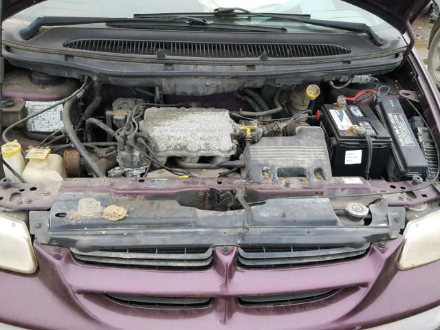 2B4FP2535WR686486 - 1998 DODGE CARAVAN PURPLE photo 7