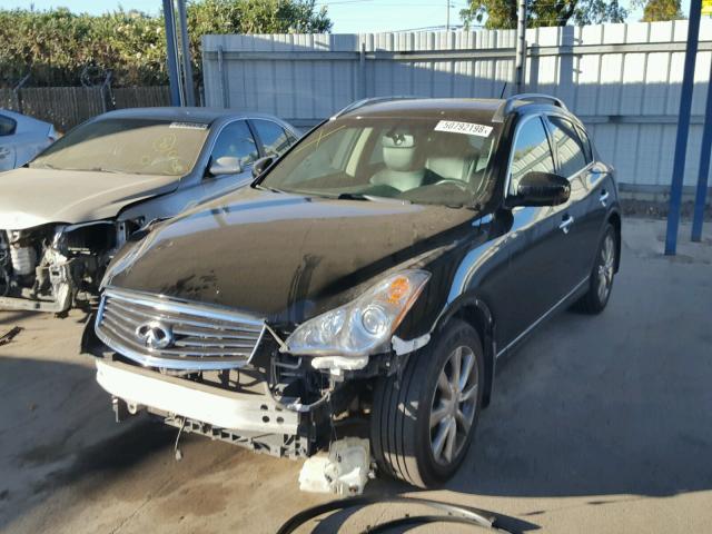 JN1AJ0HP1CM400782 - 2012 INFINITI EX35 BASE BLACK photo 2