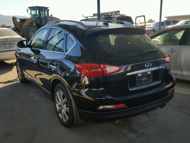 JN1AJ0HP1CM400782 - 2012 INFINITI EX35 BASE BLACK photo 3
