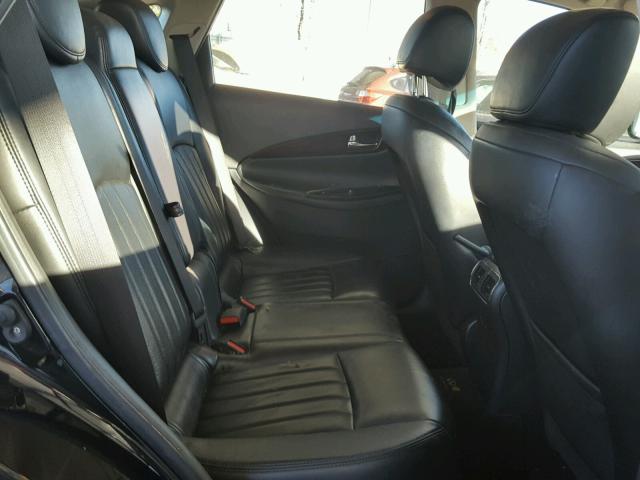 JN1AJ0HP1CM400782 - 2012 INFINITI EX35 BASE BLACK photo 6