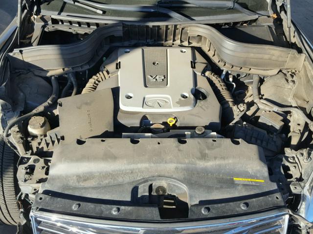 JN1AJ0HP1CM400782 - 2012 INFINITI EX35 BASE BLACK photo 7