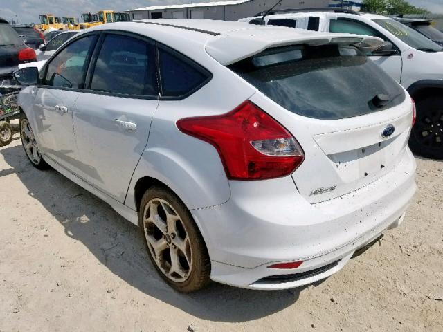 1FADP3L92DL300951 - 2013 FORD FOCUS ST WHITE photo 3