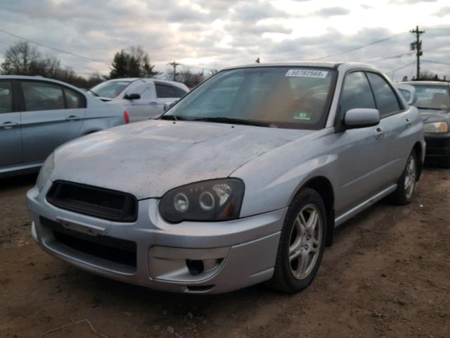 JF1GD67564H522216 - 2004 SUBARU IMPREZA RS SILVER photo 2