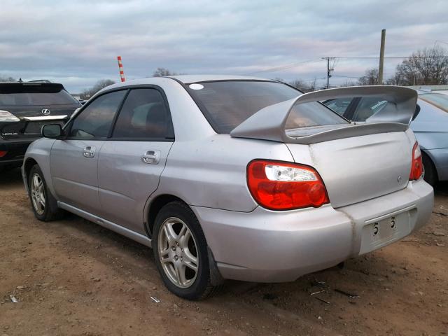 JF1GD67564H522216 - 2004 SUBARU IMPREZA RS SILVER photo 3