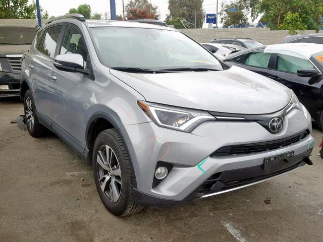 2T3RFREV3JW763304 - 2018 TOYOTA RAV4 ADVEN SILVER photo 1