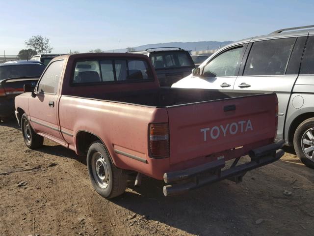 JT4RN81A2M5114914 - 1991 TOYOTA PICKUP 1/2 RED photo 3