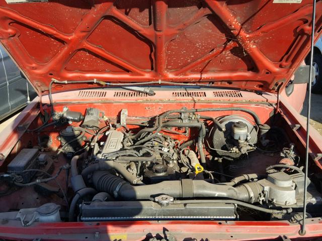 JT4RN81A2M5114914 - 1991 TOYOTA PICKUP 1/2 RED photo 7