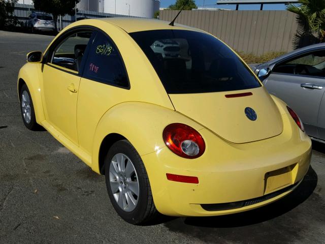 3VWPG31C38M500101 - 2008 VOLKSWAGEN NEW BEETLE Sarı foto 3