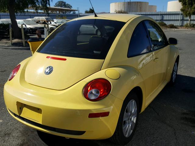 3VWPG31C38M500101 - 2008 VOLKSWAGEN NEW BEETLE Sarı foto 4