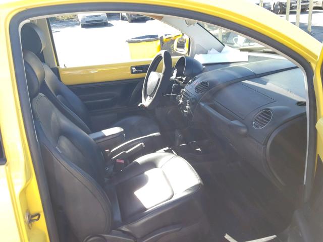 3VWPG31C38M500101 - 2008 VOLKSWAGEN NEW BEETLE Sarı foto 5