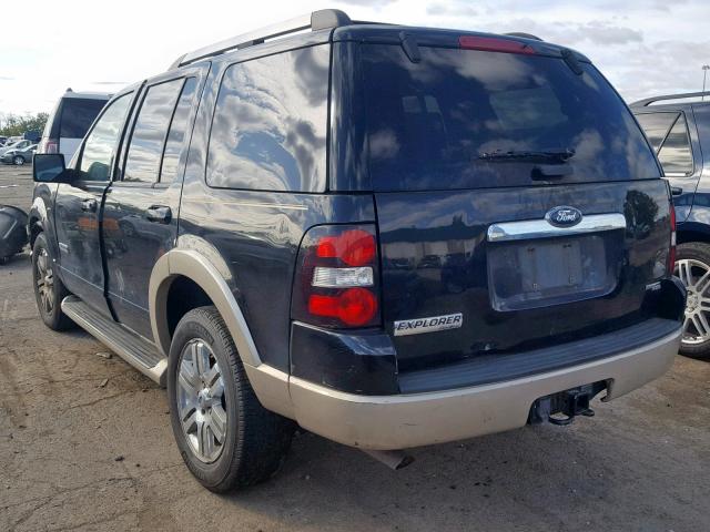 1FMEU74E26UB29539 - 2006 FORD EXPLORER E BLACK photo 3