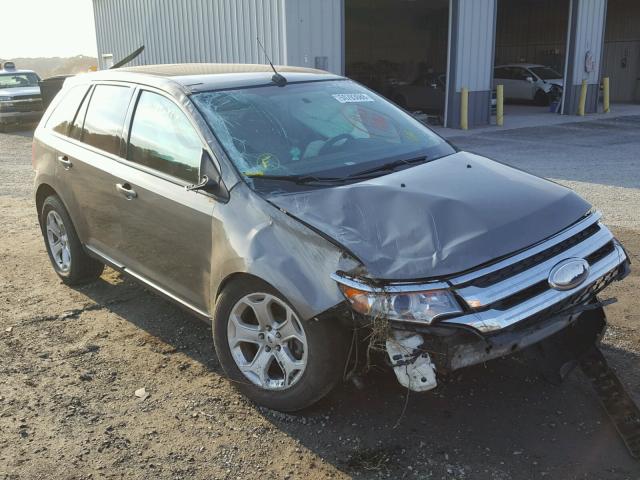 2FMDK4JC8CBA51885 - 2012 FORD EDGE SEL TAN photo 1