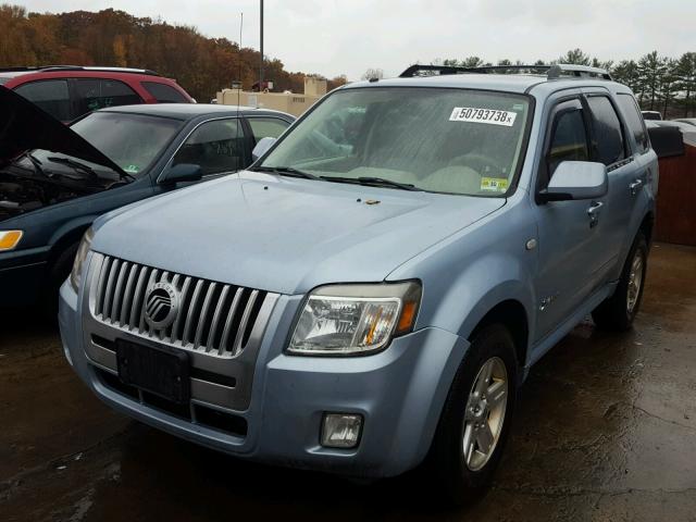 4M2CU39H78KJ29424 - 2008 MERCURY MARINER HE BLUE photo 2