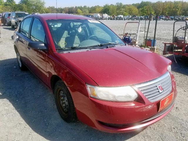 1G8AG52F45Z154366 - 2005 SATURN ION LEVEL RED photo 1