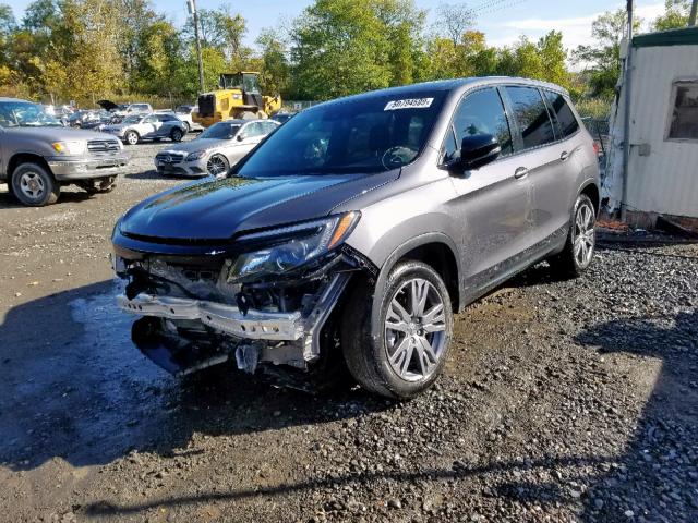 5FNYF7H57KB001063 - 2019 HONDA PASSPORT E 灰色 照片 2