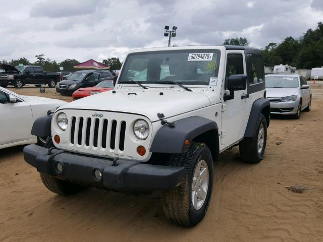 1J4FA24199L735815 - 2009 JEEP WRANGLER X WHITE photo 2