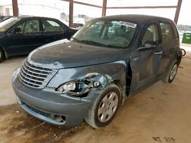 3A4FY48B06T273168 - 2006 CHRYSLER PT CRUISER BLUE photo 2