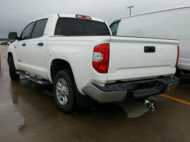 5TFEW5F15GX193393 - 2016 TOYOTA TUNDRA CRE WHITE photo 3