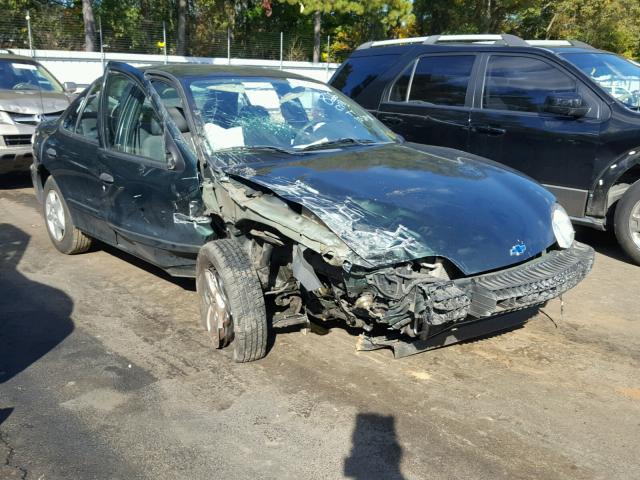 1G1JC524227148226 - 2002 CHEVROLET CAVALIER B GREEN photo 1