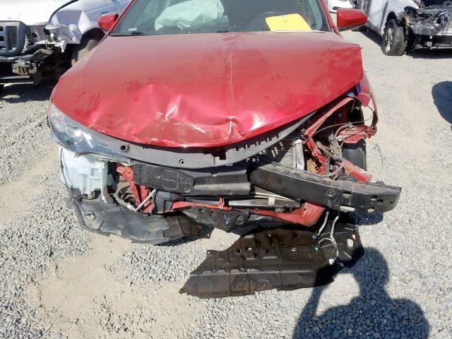 4T1BF1FKXCU551499 - 2012 TOYOTA CAMRY BASE RED photo 9
