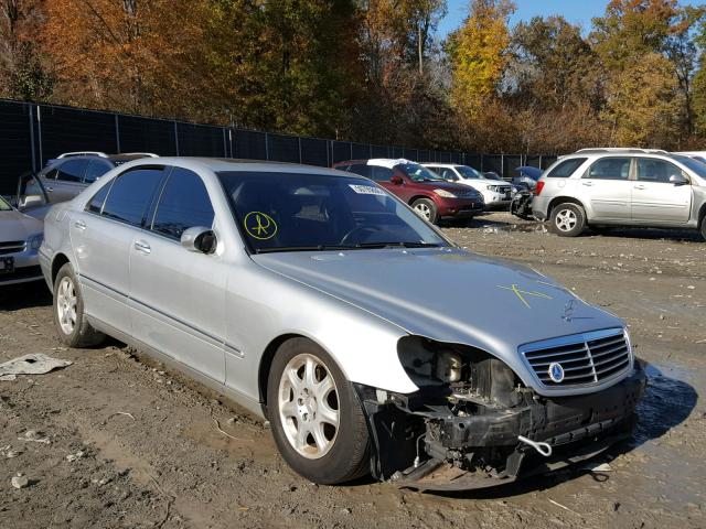 WDBNG70J91A142666 - 2001 MERCEDES-BENZ S 430 SILVER photo 1
