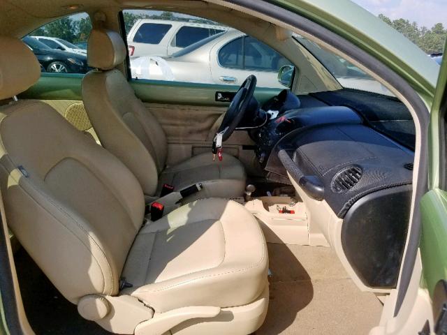 3VWRR31C06M420271 - 2006 VOLKSWAGEN NEW BEETLE ტალღისფერი ფოტო 5