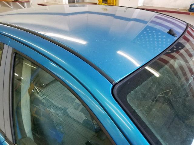 1FAFP34N57W230241 - 2007 FORD FOCUS ZX4 BLUE photo 9