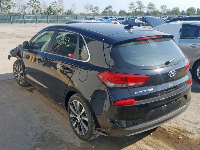 KMHH35LE1KU094038 - 2019 HYUNDAI ELANTRA GT BLACK photo 3