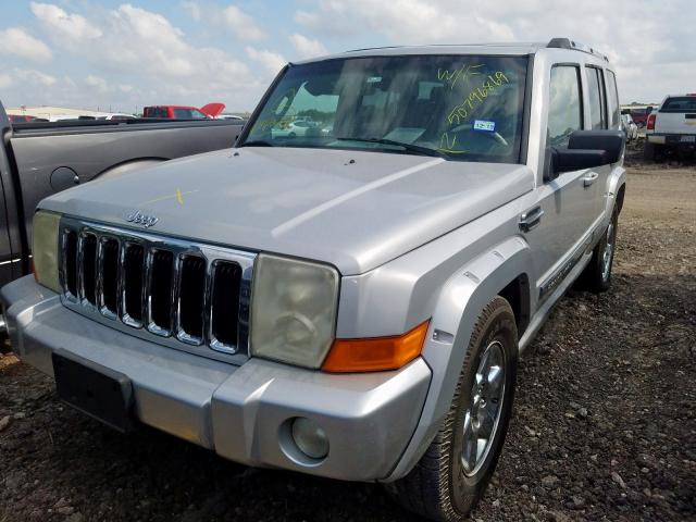 1J8HH58N46C339613 - 2006 JEEP COMMANDER 银色 照片 2
