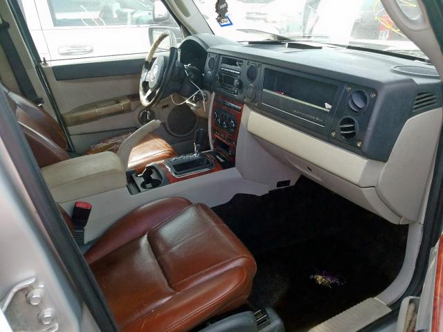 1J8HH58N46C339613 - 2006 JEEP COMMANDER 银色 照片 5