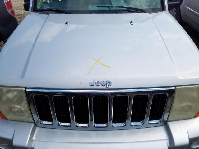 1J8HH58N46C339613 - 2006 JEEP COMMANDER 银色 照片 7