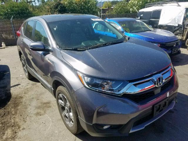 2HKRW2H88JH604394 - 2018 HONDA CR-V EXL GRAY photo 1