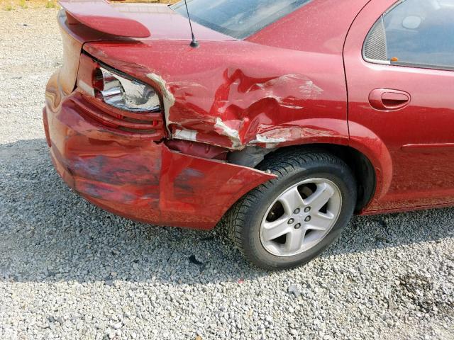 1B3EL46R92N353760 - 2002 DODGE STRATUS SE RED photo 9