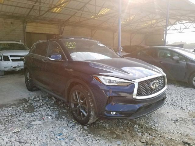 3PCAJ5M11KF102865 - 2019 INFINITI QX50 ESSEN BLUE photo 1