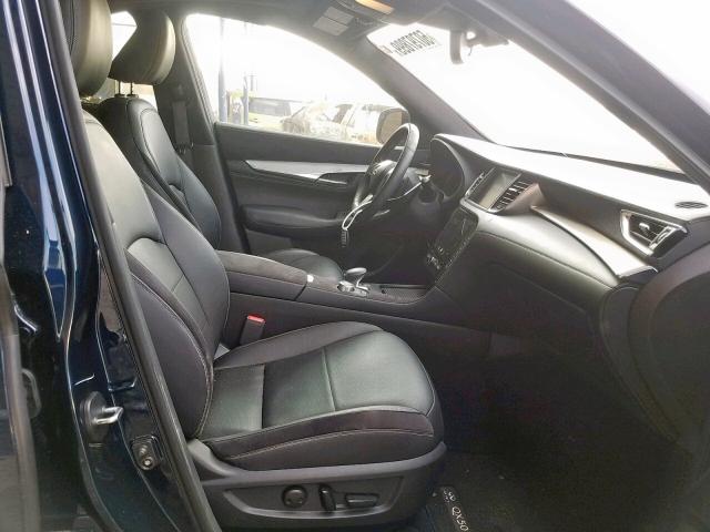 3PCAJ5M11KF102865 - 2019 INFINITI QX50 ESSEN BLUE photo 5