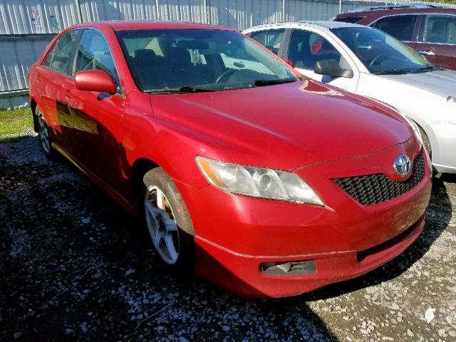 4T1BE46K57U067377 - 2007 TOYOTA CAMRY NEW RED photo 1